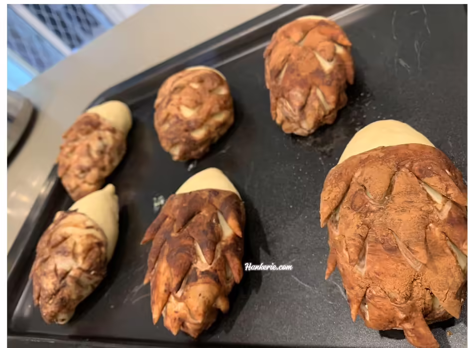 How to Make Cute and Delicious Porcupine Hedgehog Bread 5 porcupine hedgehog bread
