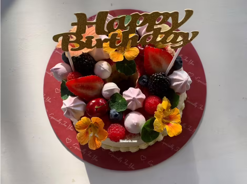 How to Make a Bakery-Style Pandan Chiffon Birthday Cake 6 Pandan birthday cake 4 jpeg