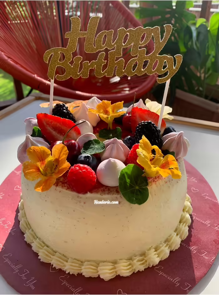 How to Make a Bakery-Style Pandan Chiffon Birthday Cake 5 Pandan birthday cake 7 jpeg