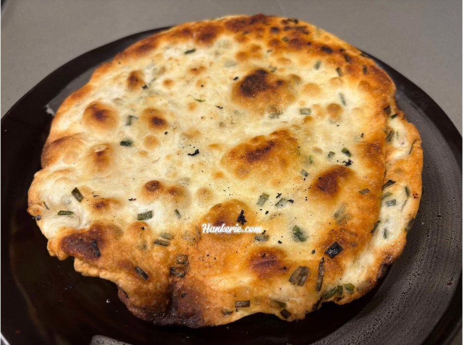 Sourdough Discard Scallion Pancakes (葱油饼)